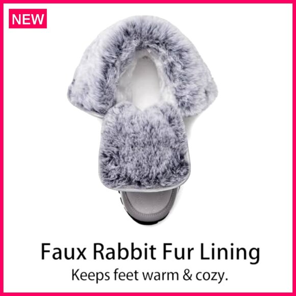 Women's Snow Boots Size 6-11 Waterproof Warm Lined Winter Boots Outdoor - Picture 5 of 8